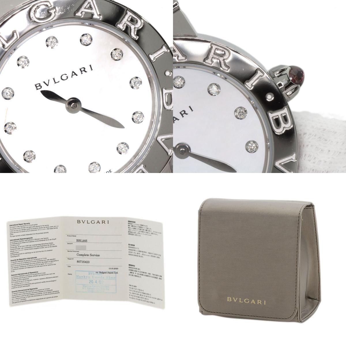 BVLGARI BVLGARI BVLGARI Watches BBL26S Stainless Steel/Stainless Steel Ladies