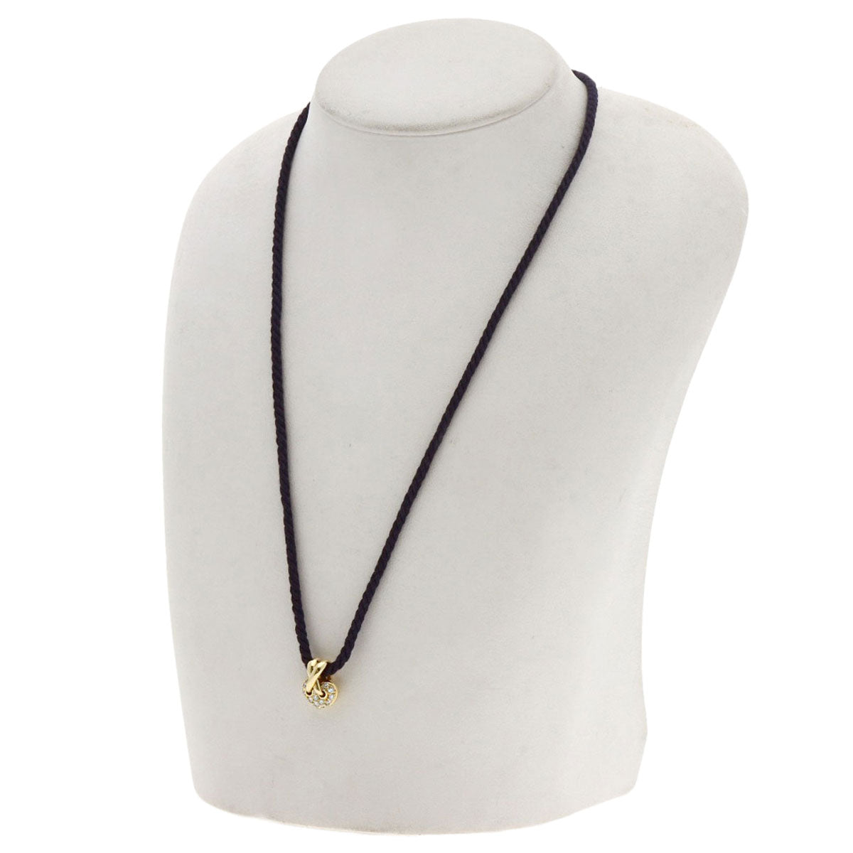 Chaumet Necklace Liens de Chaumet Diamond K18 Yellow Gold Ladies