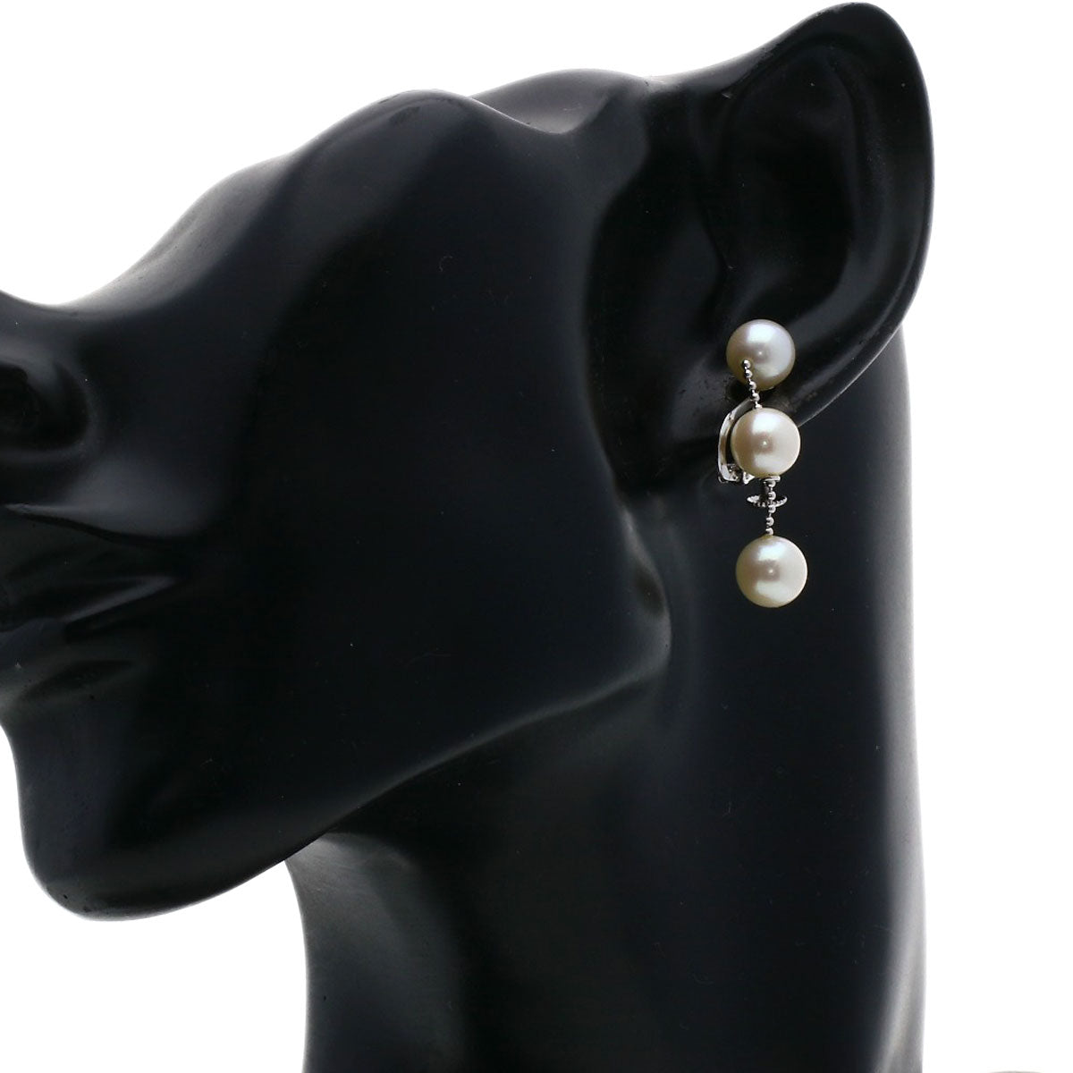 Akoya pearl Pearl Earring K14 White Gold 4.8g Ladies