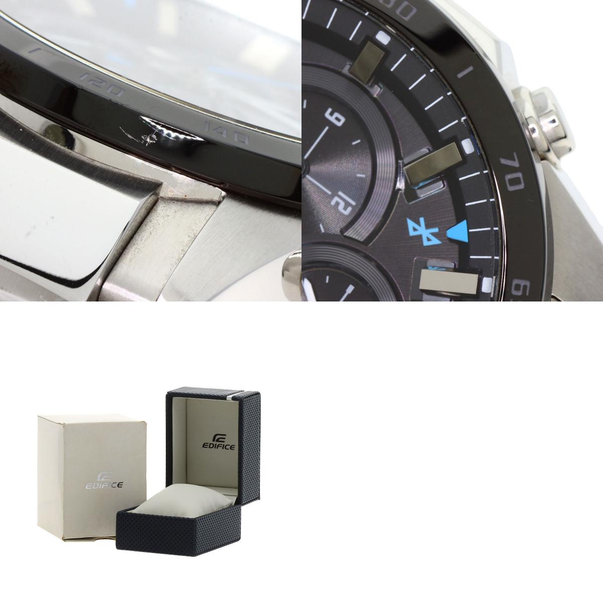 CASIO Edifice Watches EQB-051 Stainless Steel/Stainless Steel mens