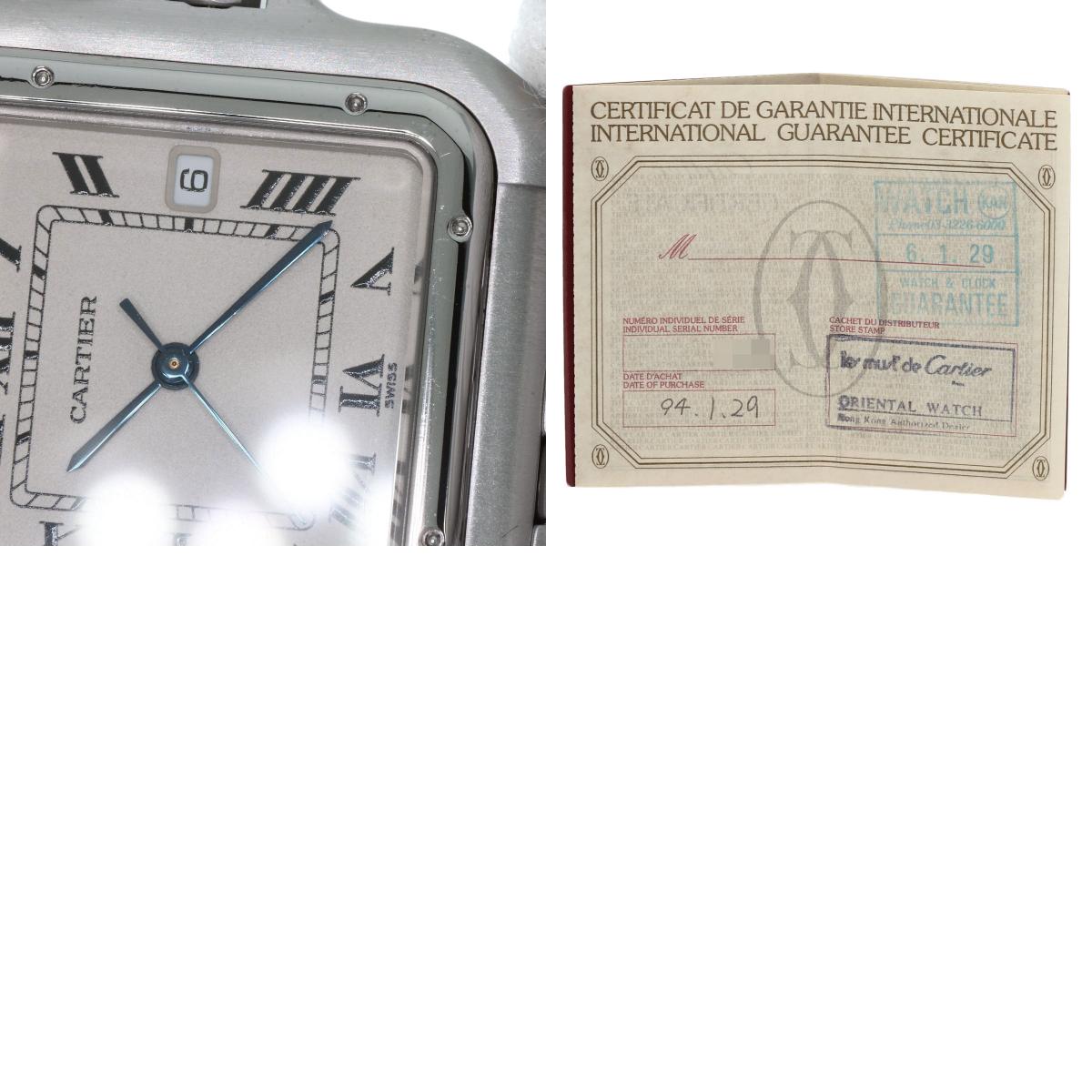 カルティエ W25032F5 パンテール LM 腕時計 ステンレススチール/SS メンズ 【中古】【CARTIER】