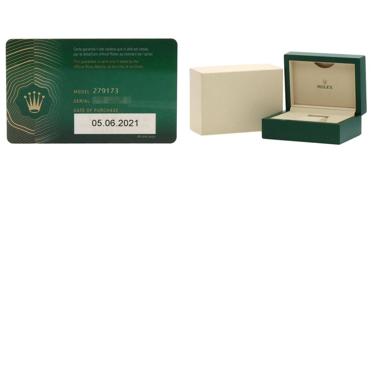 ROLEX Datejust 9P Star Diamond Watches 279173G Stainless Steel/SSxK18YG Ladies