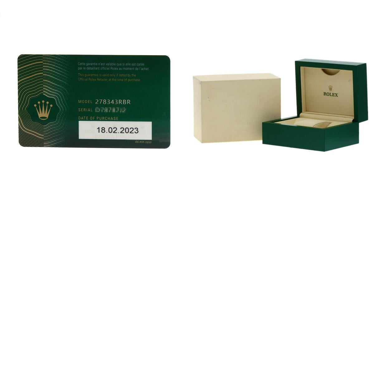 ROLEX Datejust 31 Diamond Watches 278343RBR Stainless Steel/SSxK18YG Boys