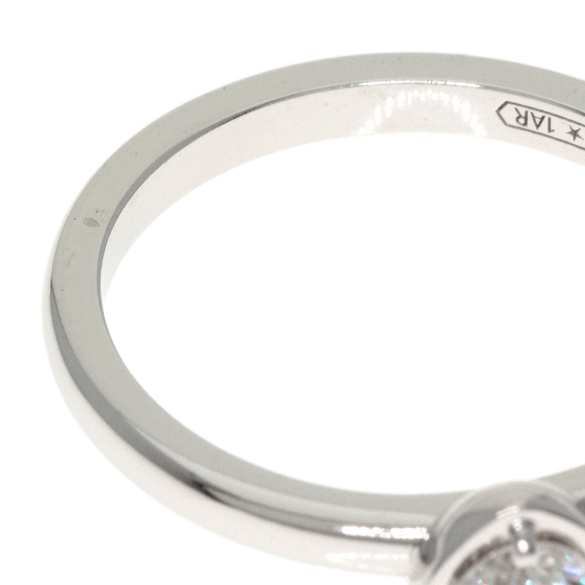 カルティエ ダムール ダイヤモンド #47 リング・指輪 K18ホワイトゴールド レディース 【中古】【CARTIER】
