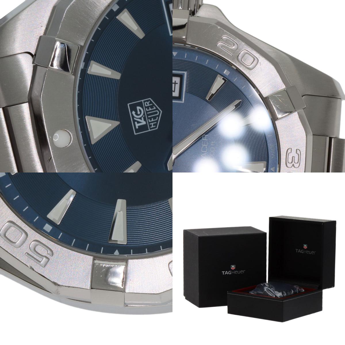 TAG HEUER Aqua racer Watches WAY1112.BA0928 Stainless Steel/Stainless Steel mens