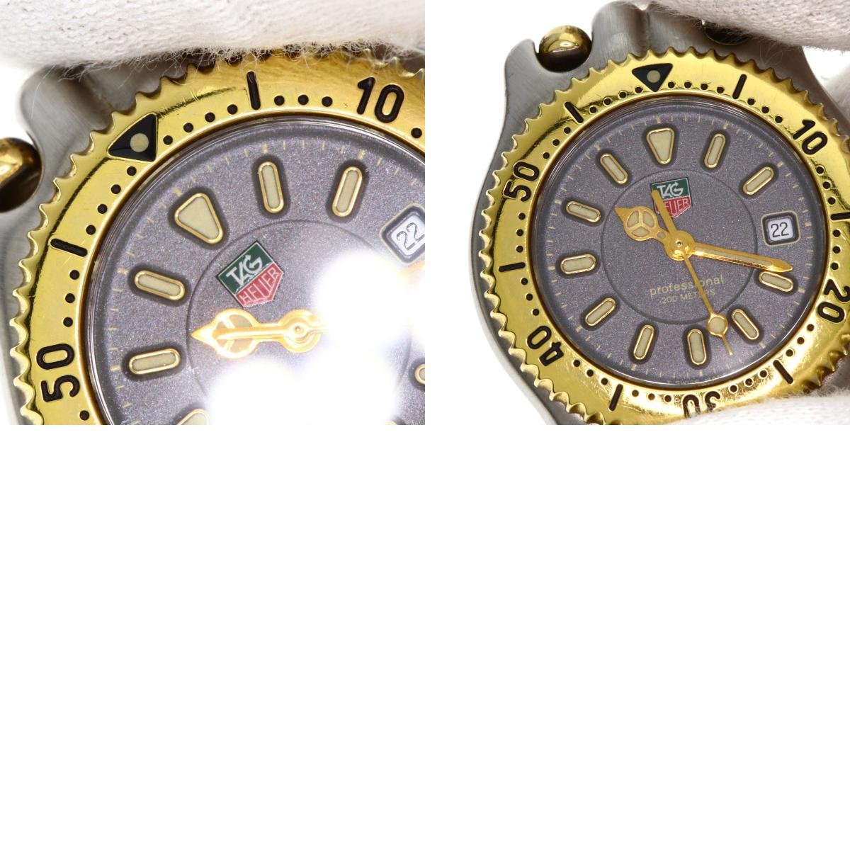 TAG HEUER Sel Date Professional Watches WG1320-2 Stainless Steel/SSxGP Ladies