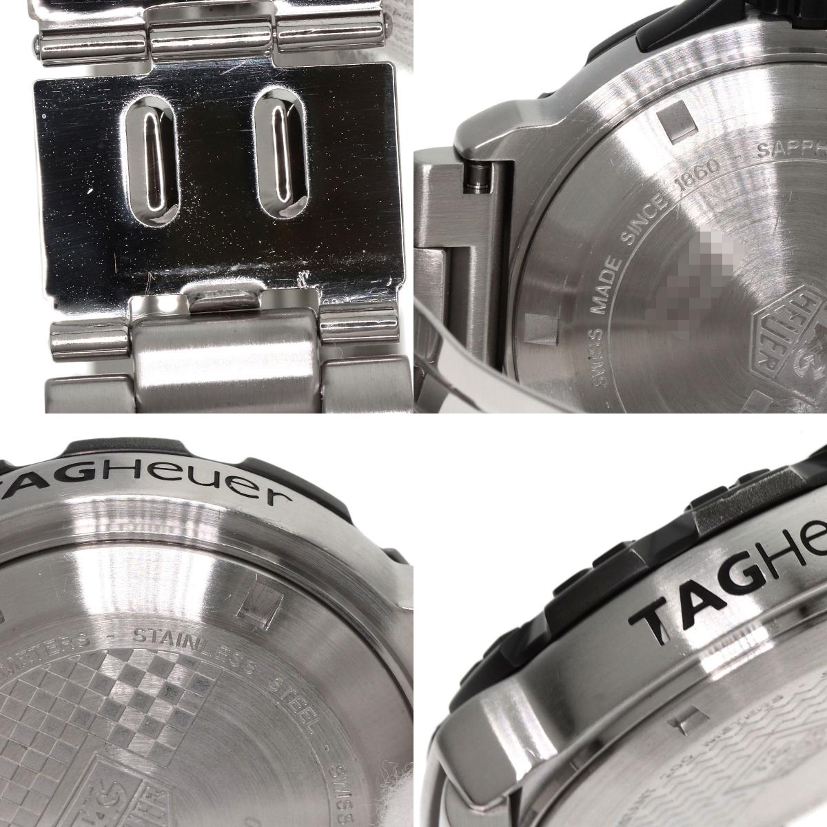 TAG HEUER FORMULA1 Grand Date Watches WAH1010 Stainless Steel/Stainless Steel mens