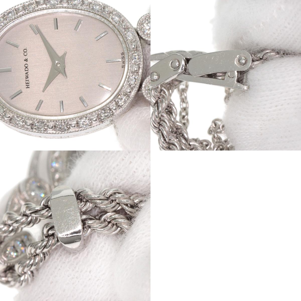 SELECT WATCH HEIWADO Diamond Watches Platinum PT950/PT950 Ladies