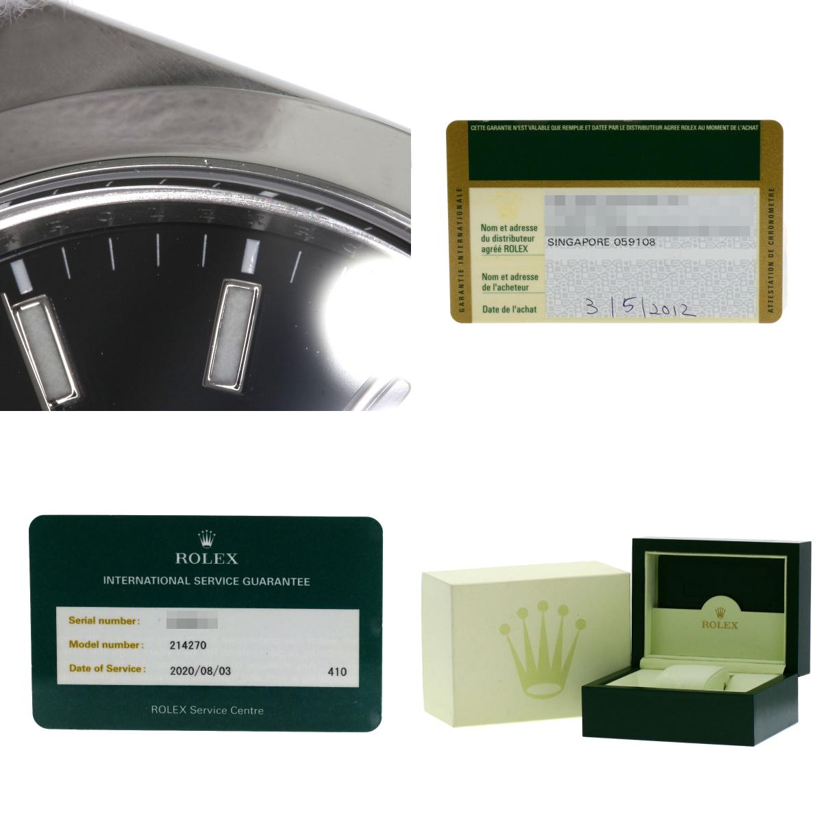 ROLEX Explorer 1 early model Watches 214270 Stainless Steel/Stainless Steel mens