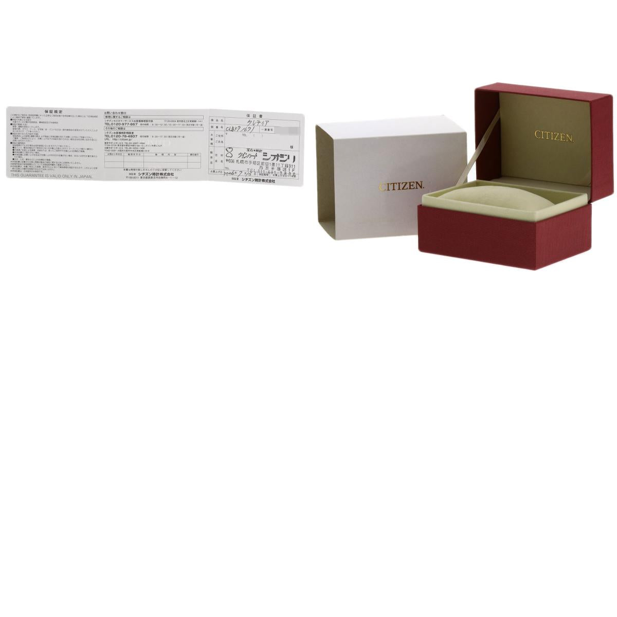 CITIZEN Cretia Eco Drive Watches B035-K006503 Stainless Steel/Stainless Steel Ladies