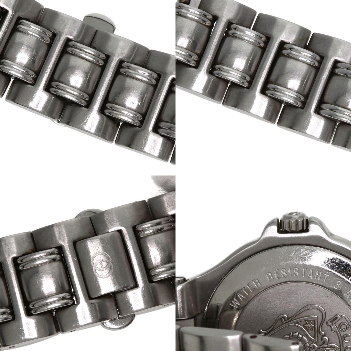 GUCCI Round face Watches 9040M Stainless Steel/Stainless Steel mens