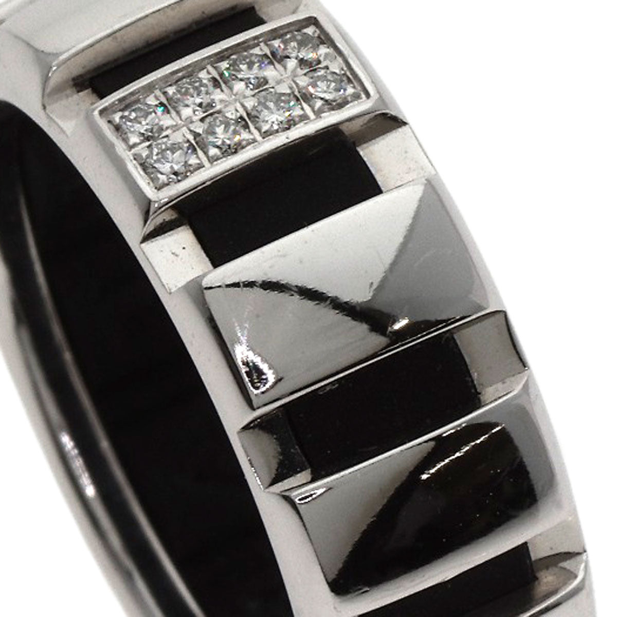 ショーメ クラスワン ダイヤモンド #53 リング・指輪 K18ホワイトゴールド レディース 【中古】【Chaumet】