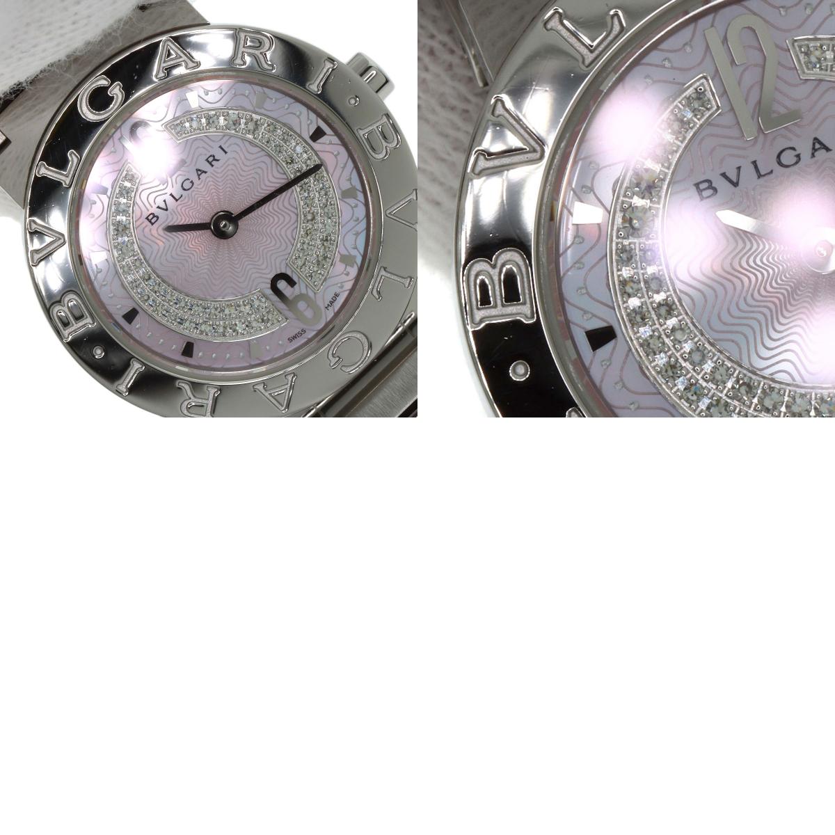 BVLGARI BVLGARI BVLGARI Diamond Watches BB26C2SS/DN Stainless Steel/Stainless Steel Ladies
