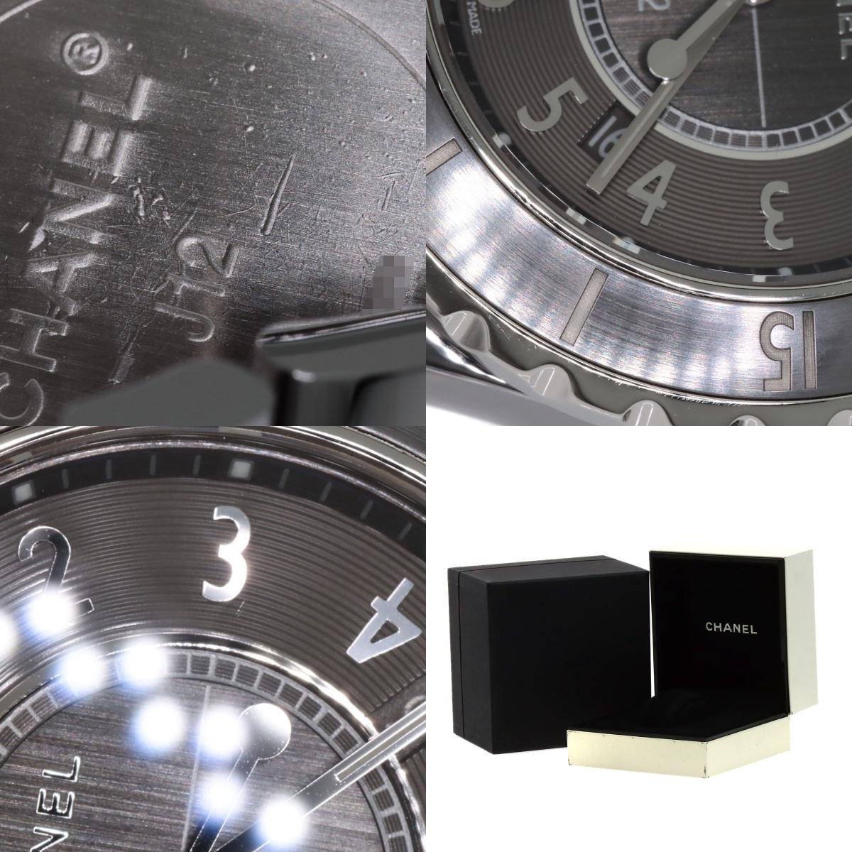 シャネル H2978 J12 クロマティック 33mm 腕時計 チタン/セラミック レディース 【中古】【CHANEL】