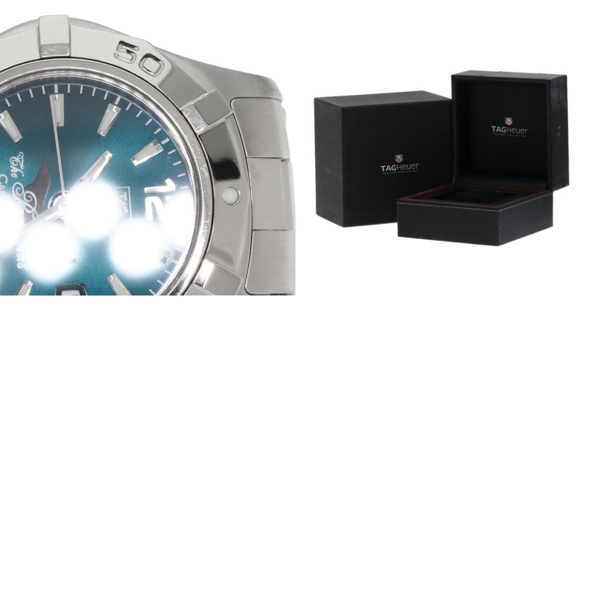 TAG HEUER Aquaracer Baja Macaribean Watches WAF141R Stainless Steel/Stainless Steel Ladies