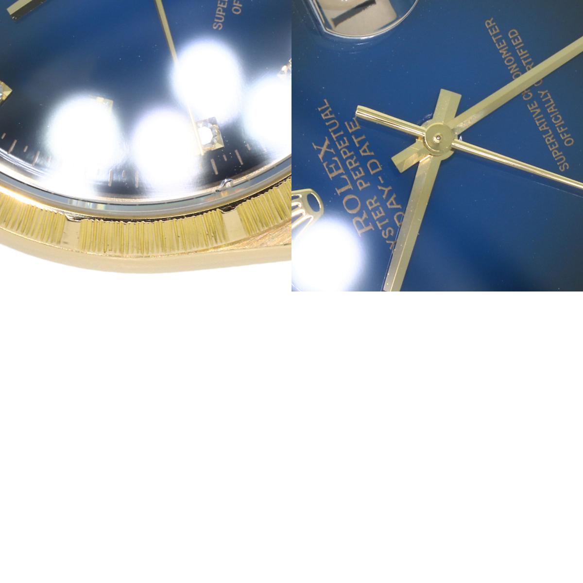 ROLEX Day-Date Berg Blue Gradient Watches 18248A K18 Yellow Gold/18K Yellow Gold mens