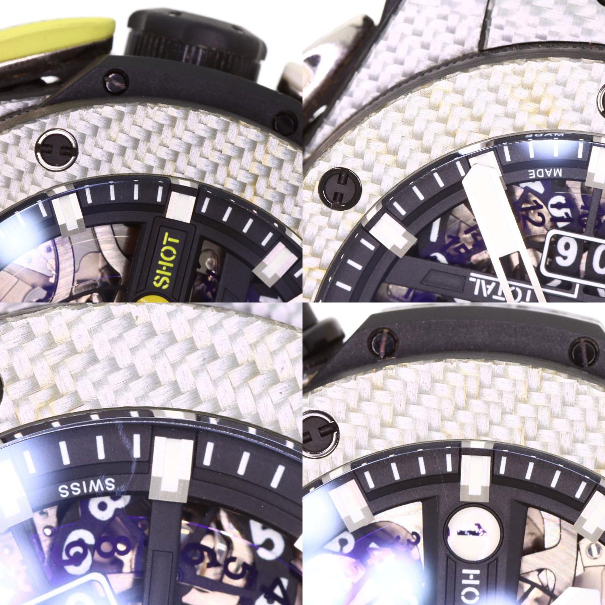 HUBLOT Big Bang Unico Golf Watches 416.YS.1120VR carbon/Rubber mens