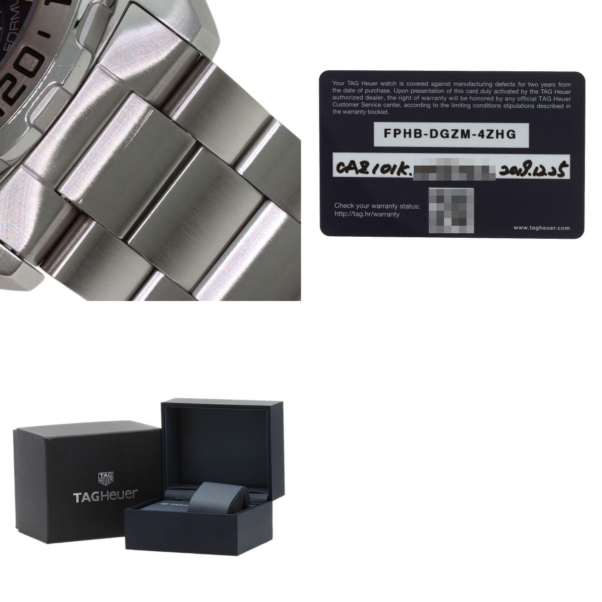 TAG HEUER FORMULA1 chronograph Watches CAZ101K.BA0842 Stainless Steel/Stainless Steel mens