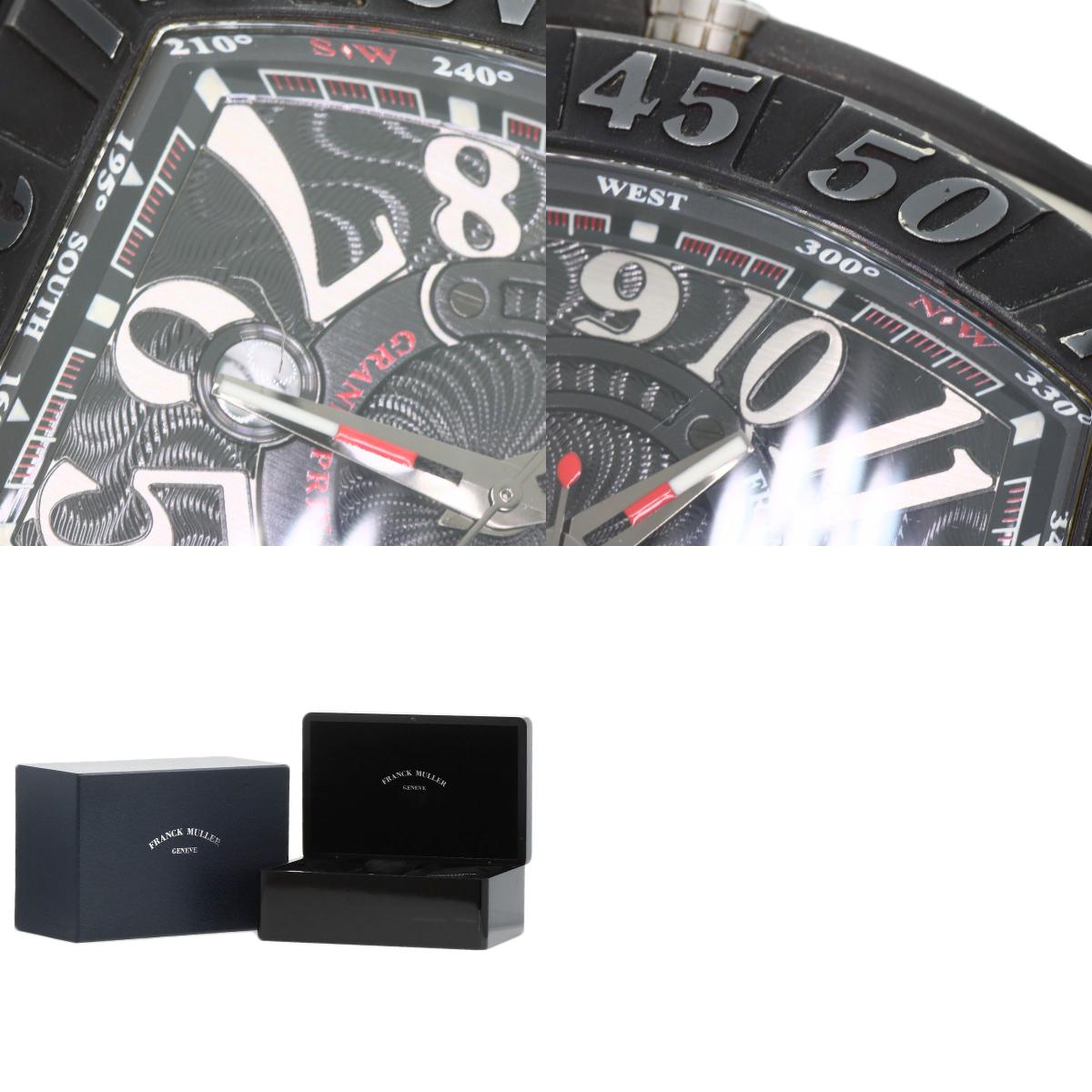 FRANCK MULLER Conquistador Grand Prix Watches 9900SCGP Titanium/Leather mens