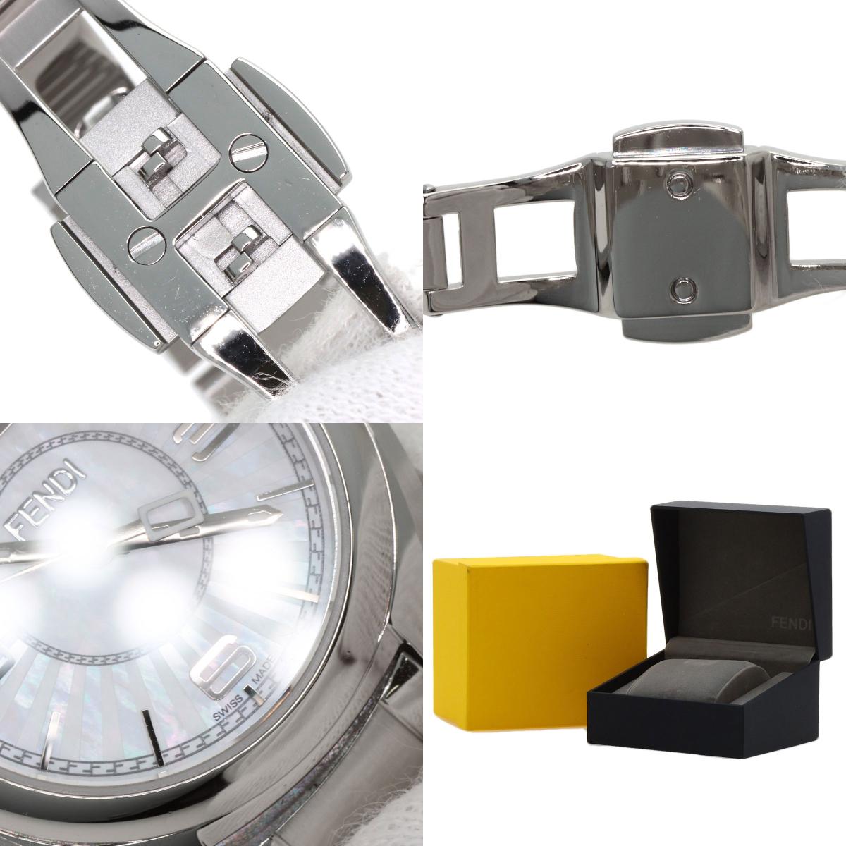 FENDI Moment Watches 21000S Stainless Steel/Stainless Steel Ladies