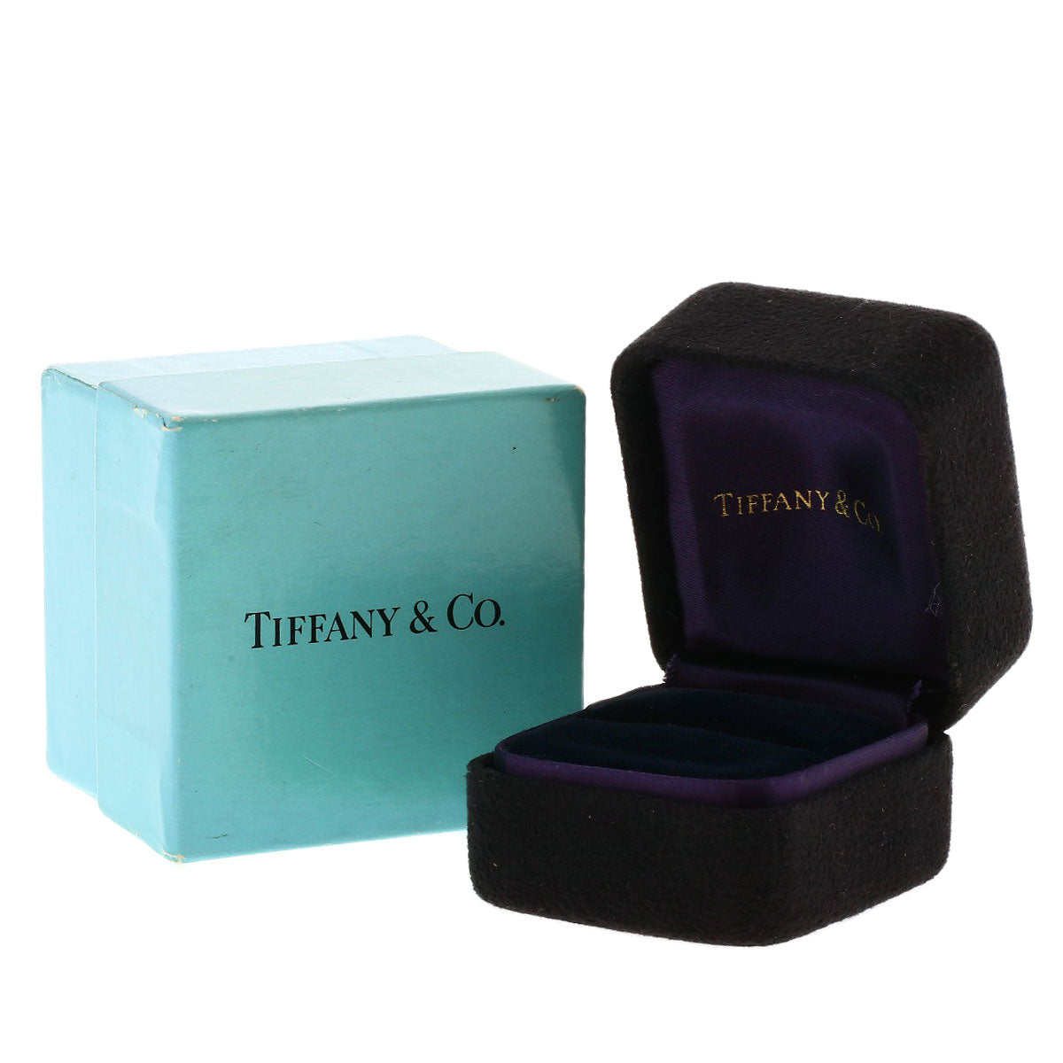ティファニー リボン ソリティア ダイヤモンド リング・指輪 プラチナPT950 レディース 【中古】【TIFFANY&Co.】