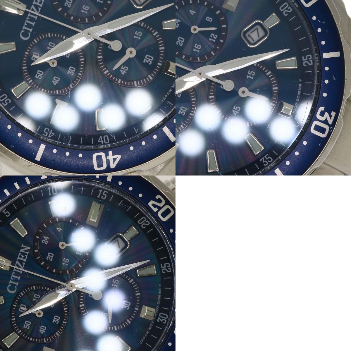 CITIZEN Round face Watches V010-6772F Stainless Steel/Stainless Steel mens