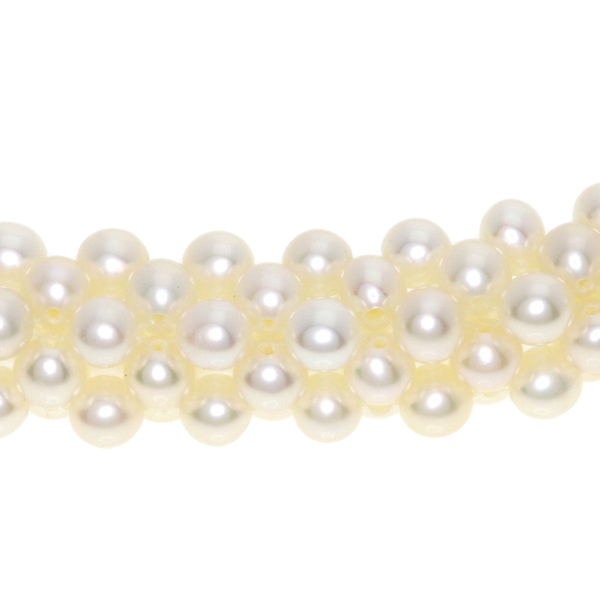 Baby pearl Pearl Necklace K18 Yellow Gold 33.2g Ladies