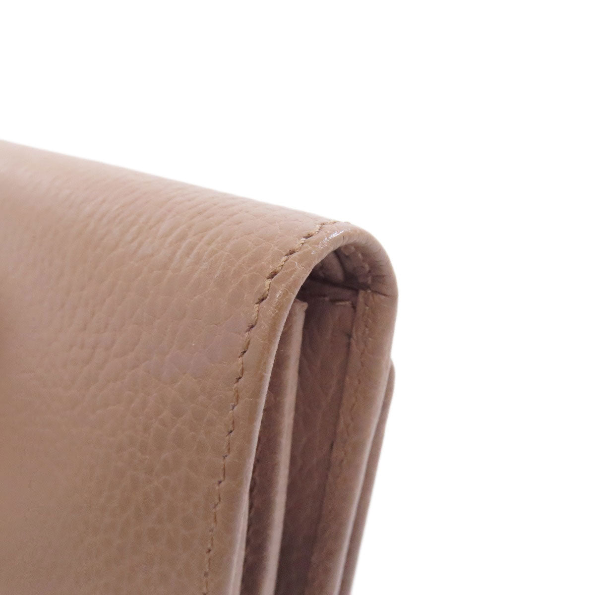 GUCCI 593587 Bifold Wallet with Coin Pocket Double G GG Marmont Medium Wallet Leather Ladies