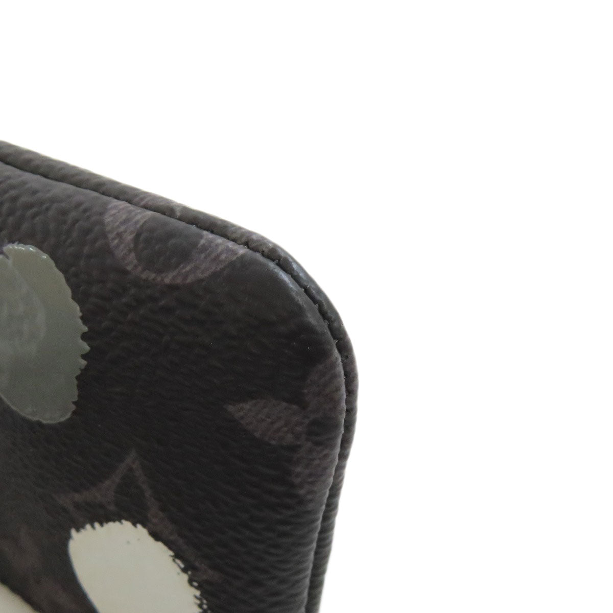 LOUIS VUITTON M81929 key holder Pochette Cle collaboration with Yayoi Kusama Monogram Eclipse mens