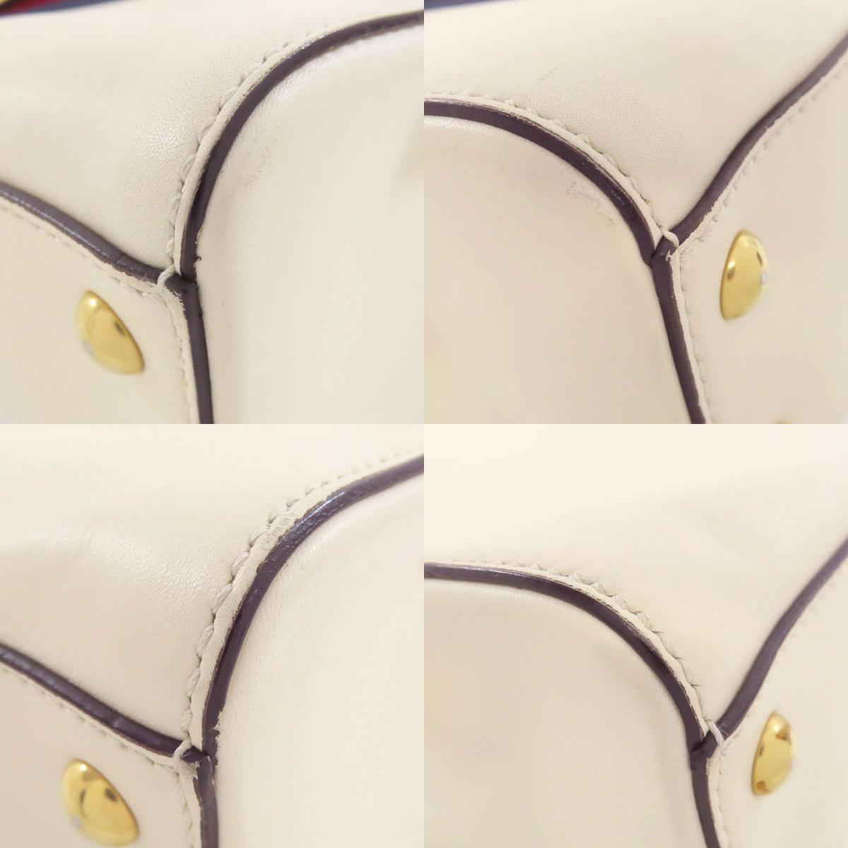 グッチ 460881 シルヴィ 2WAY ハンドバッグ カーフ レディース 【中古】【GUCCI】