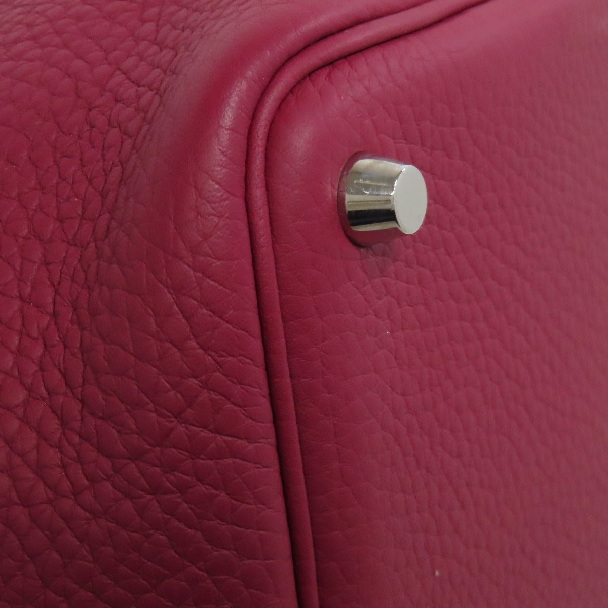 HERMES Handbag Picotin Lock PM SilverHardware Taurillon Clemence Ladies