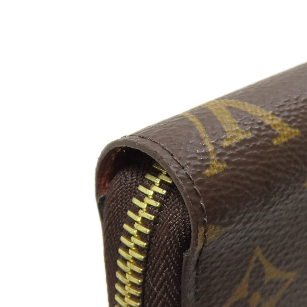 LOUIS VUITTON M42616 Long wallet (with coin pocket) Zippy wallet Monogram canvas Ladies