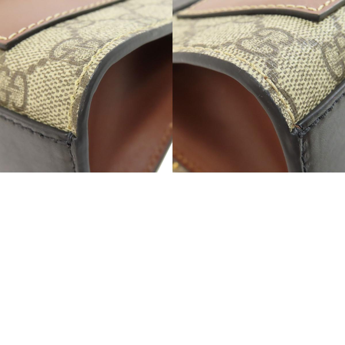 グッチ 409487 GG チェーンショルダー ショルダーバッグ PVC レディース 【中古】【GUCCI】