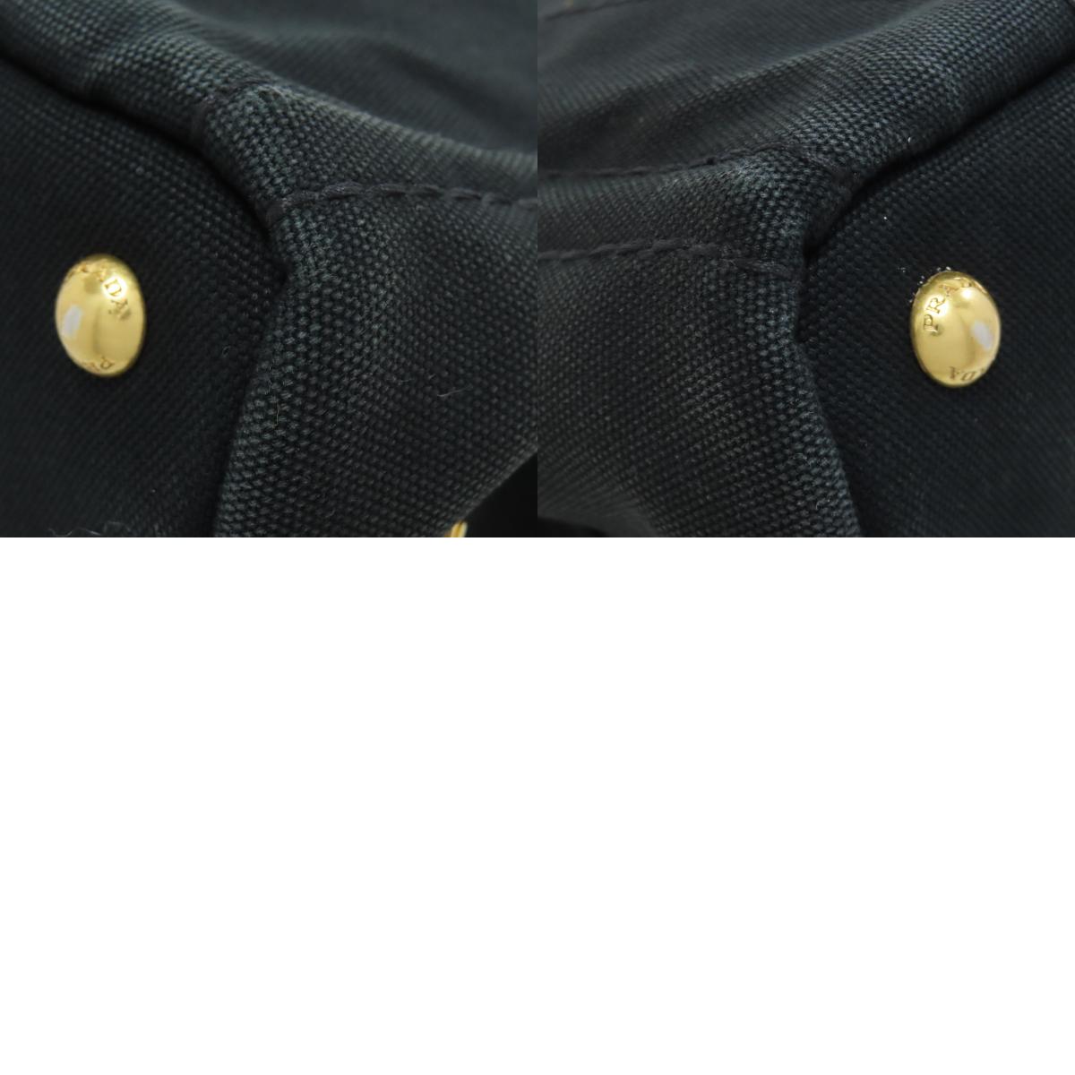 プラダ カナパミニ 2WAY ハンドバッグ キャンバス レディース 【中古】【PRADA】