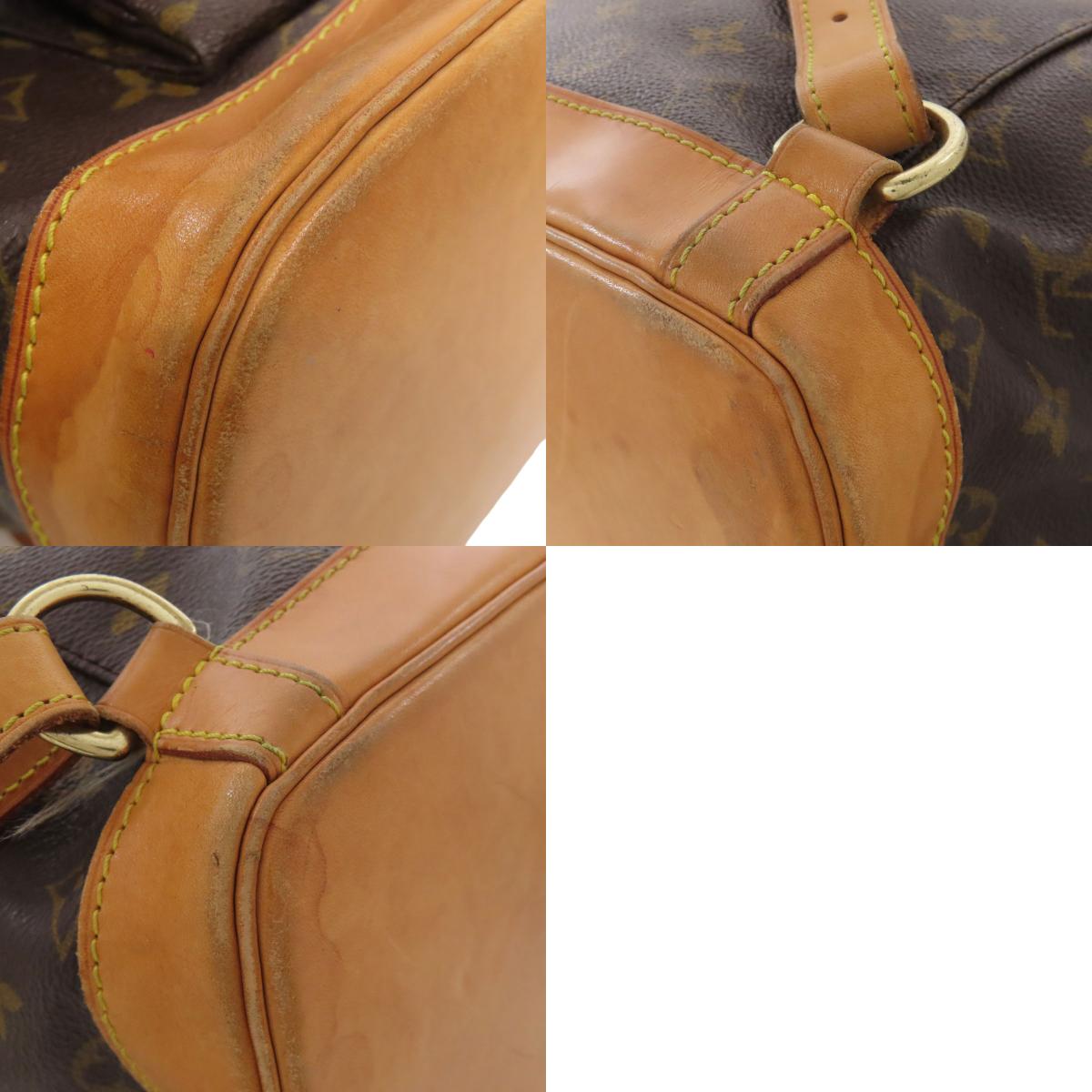 ルイヴィトン M51135 モンスリGM リュック・デイパック モノグラムキャンバス レディース 【中古】【LOUIS VUITTON】