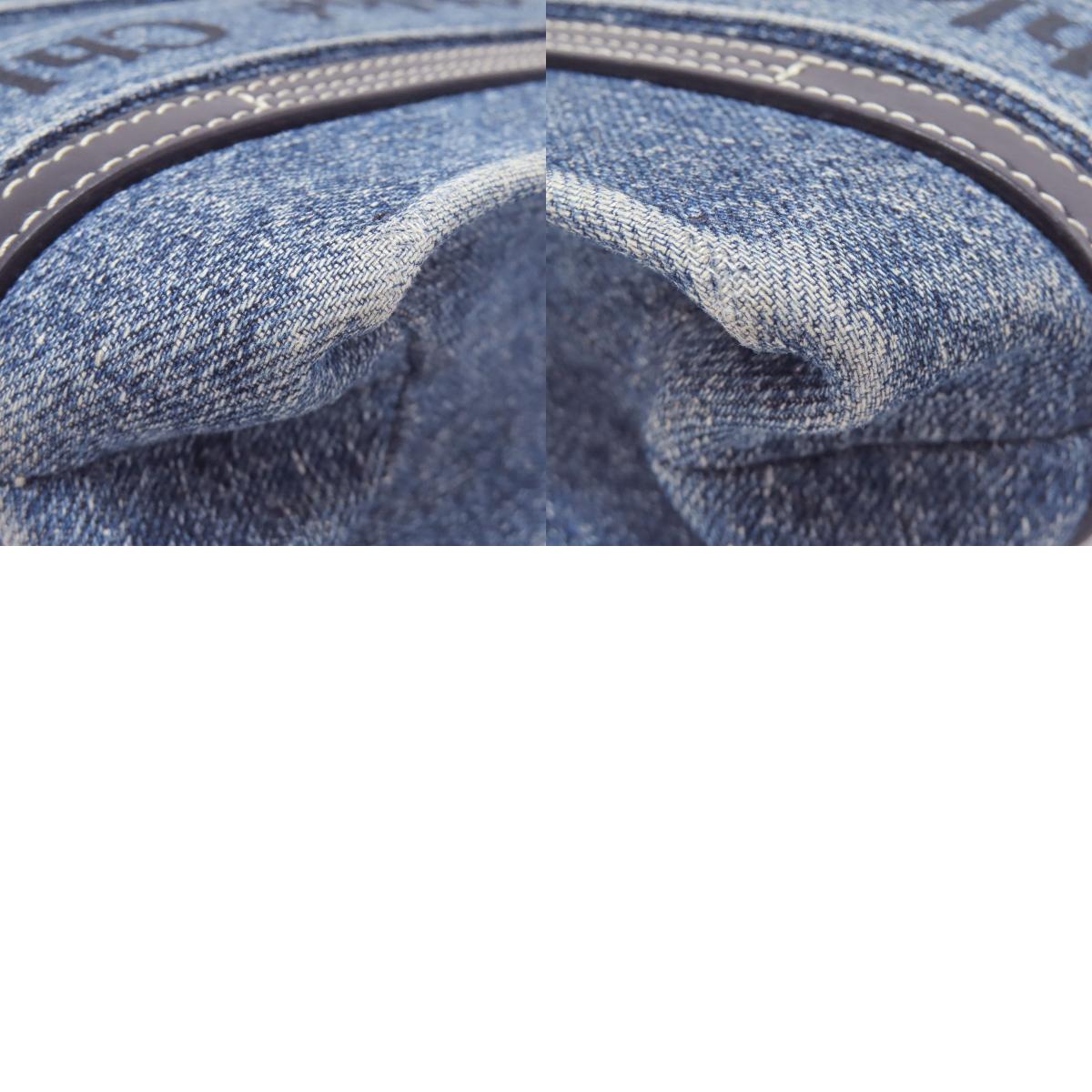 クロエ ウッディ ミニ 2WAY ハンドバッグ デニム/カーフ レディース 【中古】【CHLOE】