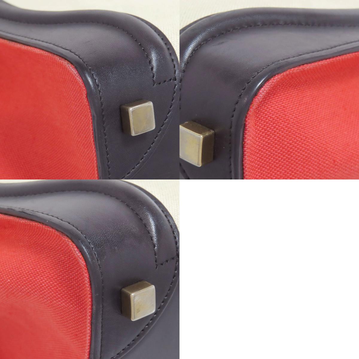 セリーヌ ラゲージマイクロ ハンドバッグ レザー レディース 【中古】【CELINE】