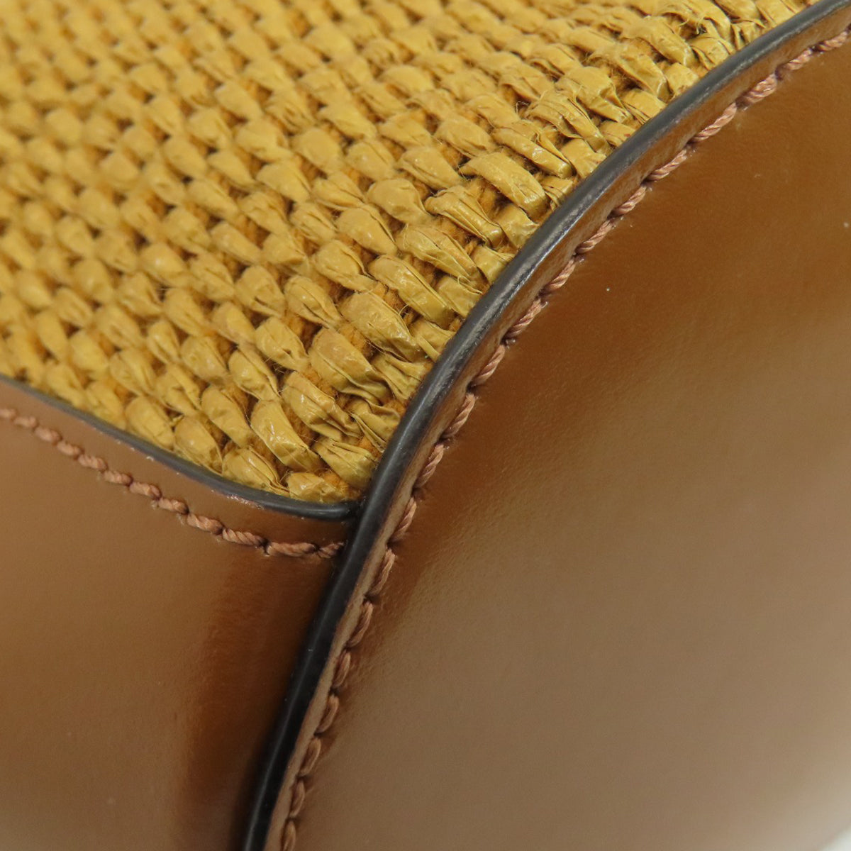 マルニ トロピカリア バケット 2WAY ショルダーバッグ レザー/フェイクラフィア レディース 【中古】【MARNI】