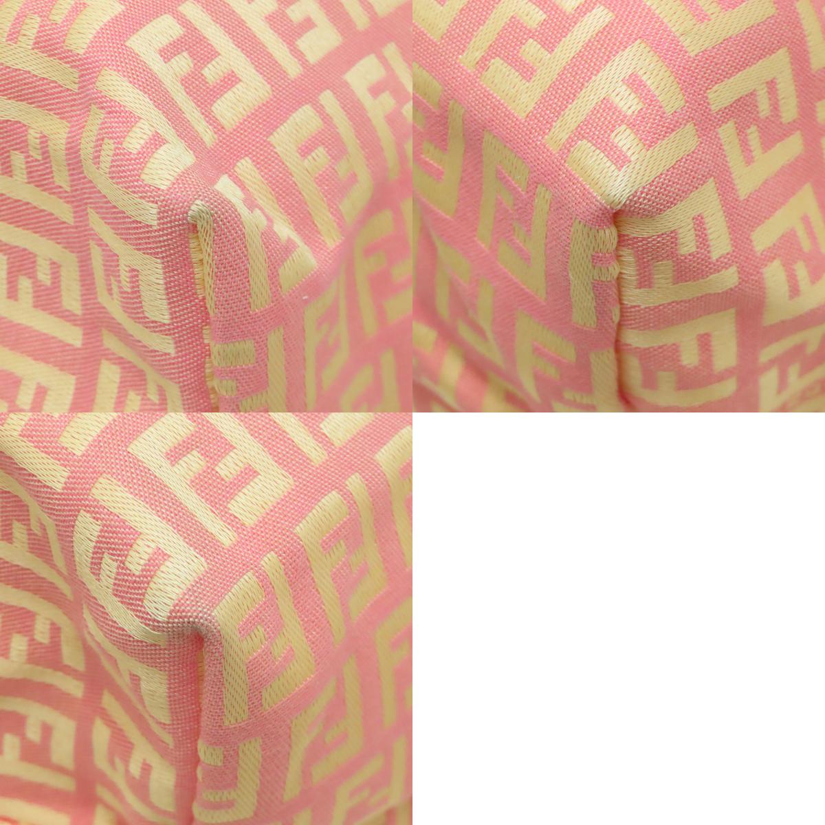 フェンディ ズッキーノ トートバッグ キャンバス レディース 【中古】【FENDI】