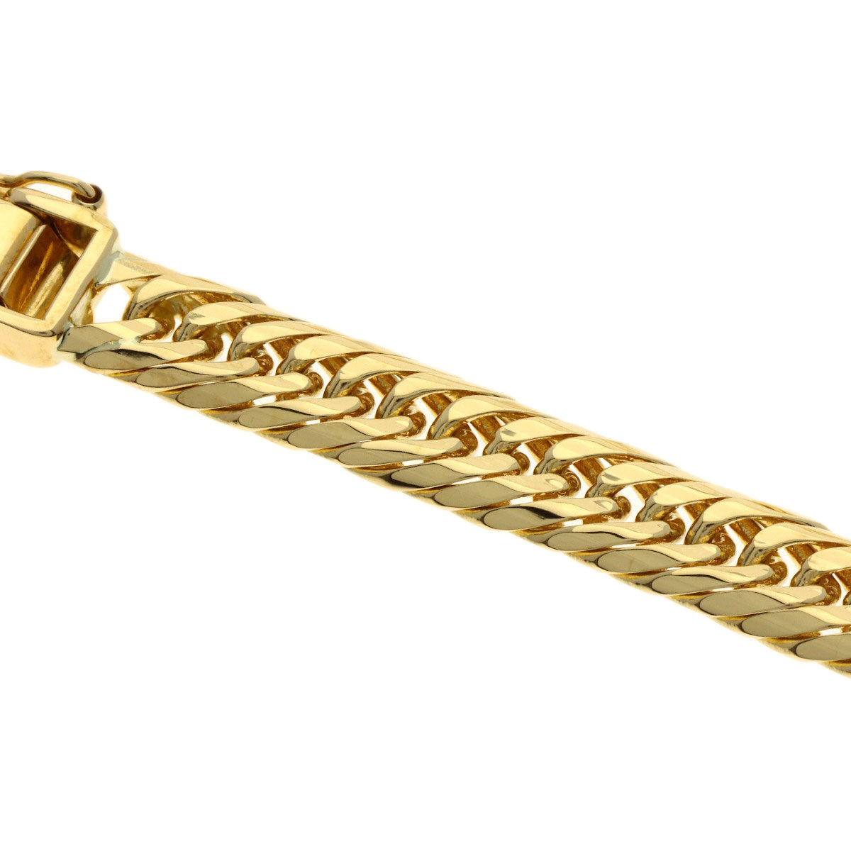 Curb chain Kihei Necklace K18 Yellow Gold 44.8g mens
