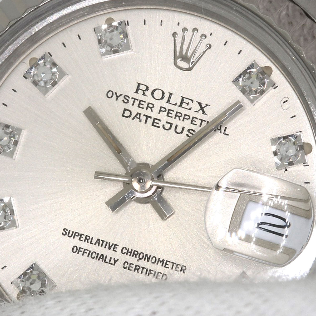 ROLEX DATEJUST 10P Diamond Watches 69174G Stainless Steel/Stainless Steel Ladies
