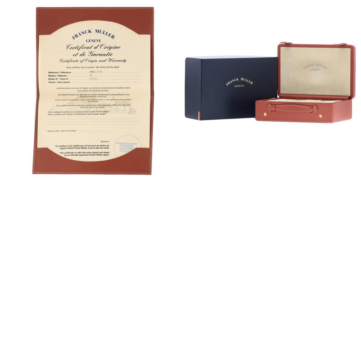 FRANCK MULLER Casablanca Watches 8880C Stainless Steel/Stainless Steel mens