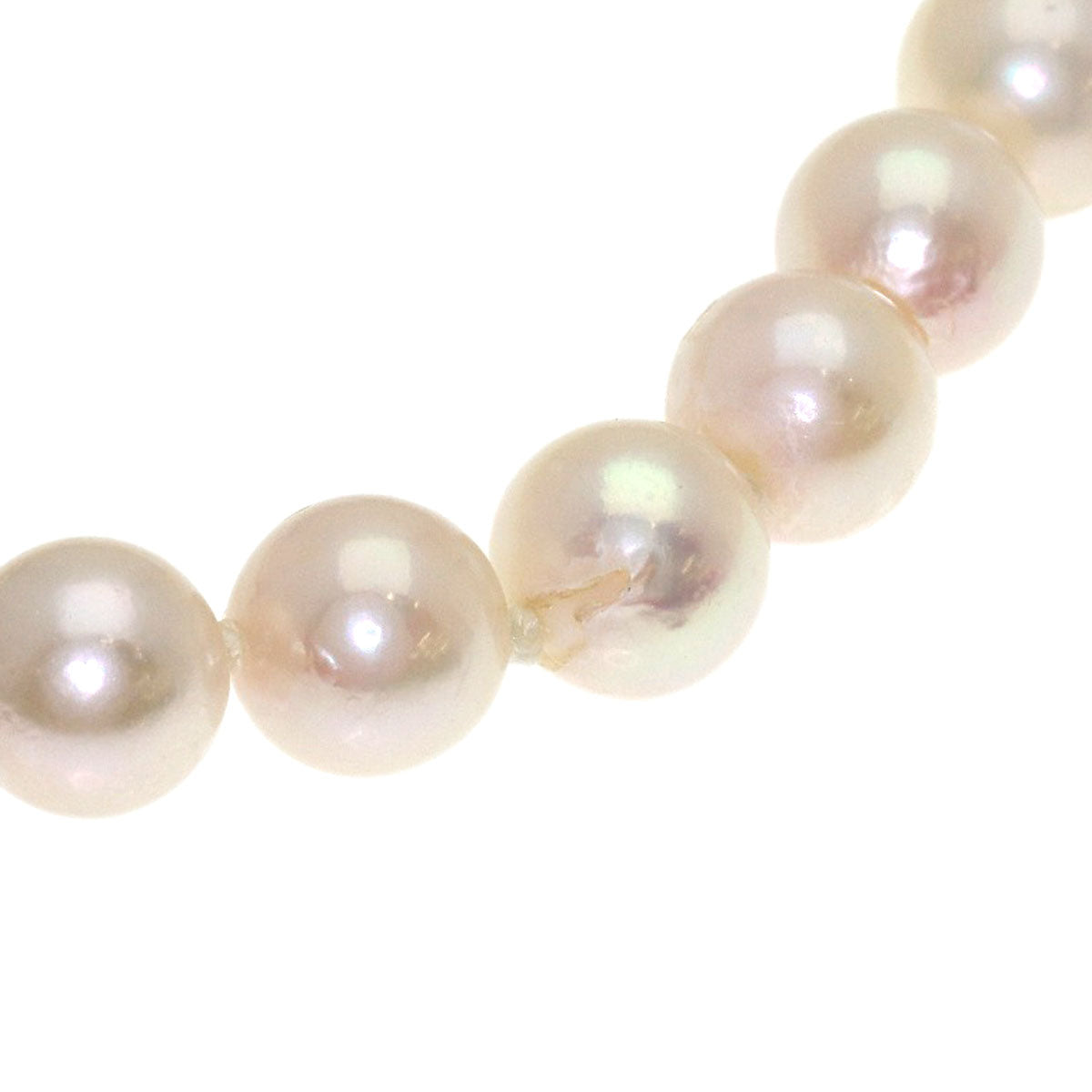 Akoya pearl Pearl Necklace Silver 28.2g Ladies