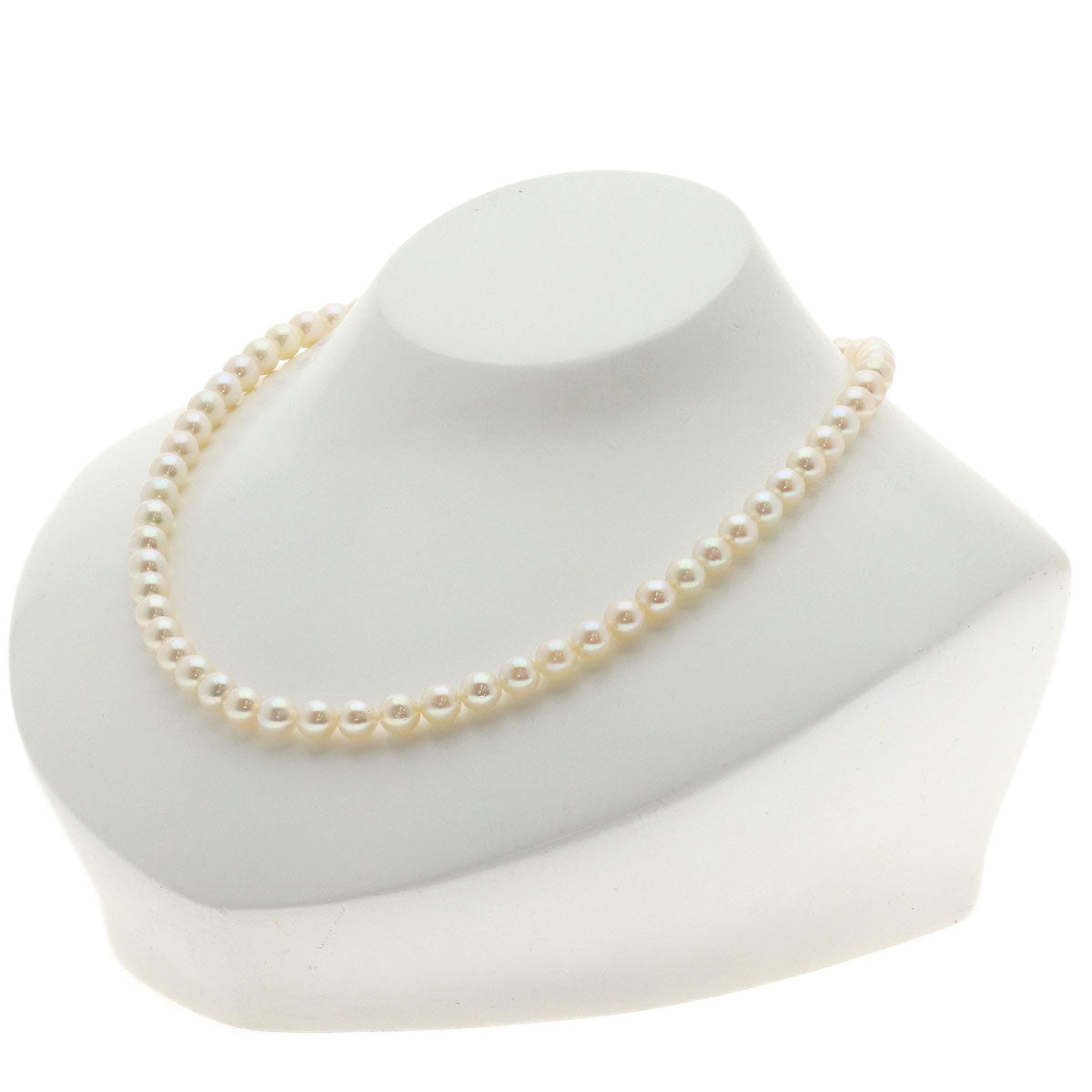 Akoya pearl Pearl Necklace Silver 24.3g Ladies