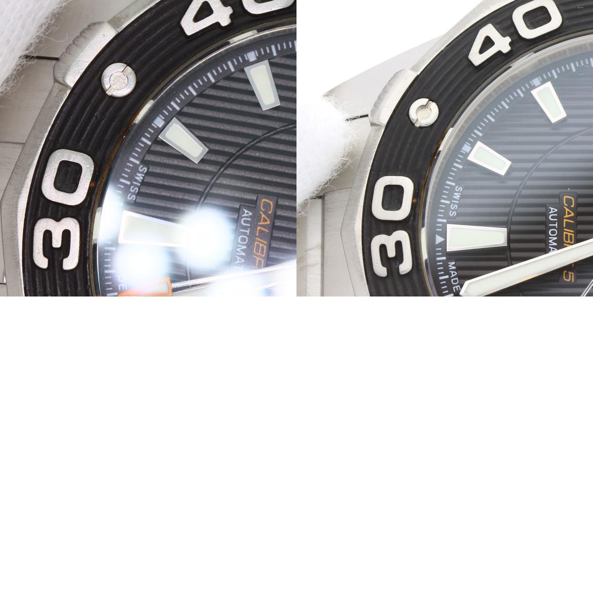 TAG HEUER Aquaracer Date Calibre 5 Watches WAJ2110 Stainless Steel/Stainless Steel mens