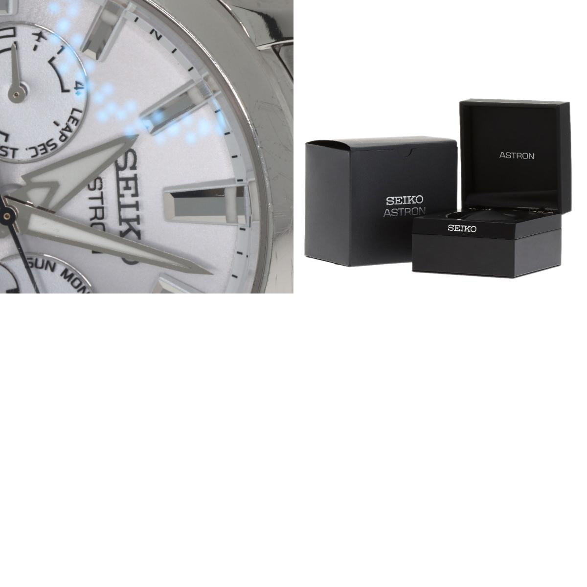 SEIKO Astron GPSSolar Powered Watches SBXC063 5X53-0AV0 Titanium/Titanium mens