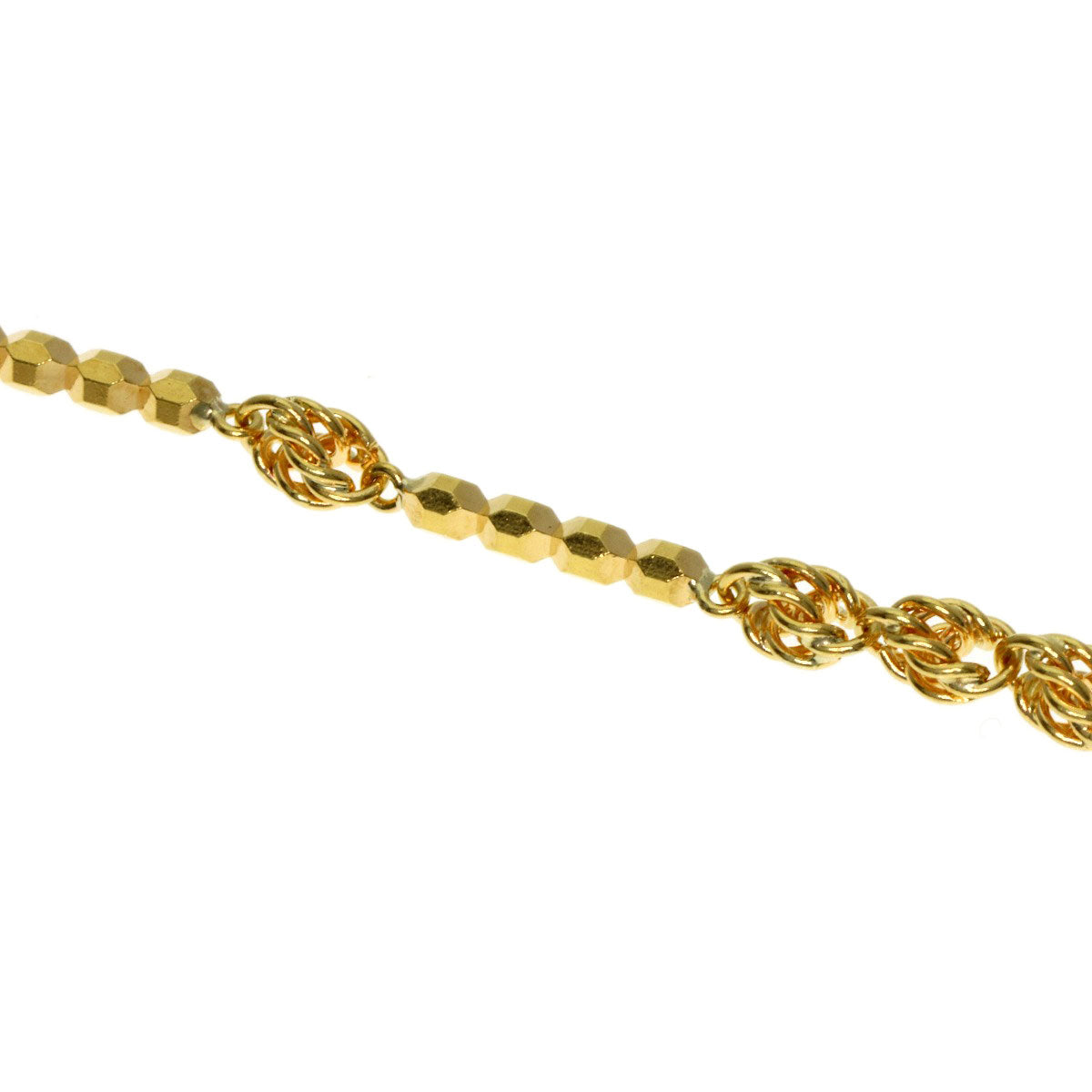 design Necklace K18 Yellow Gold 7g Ladies