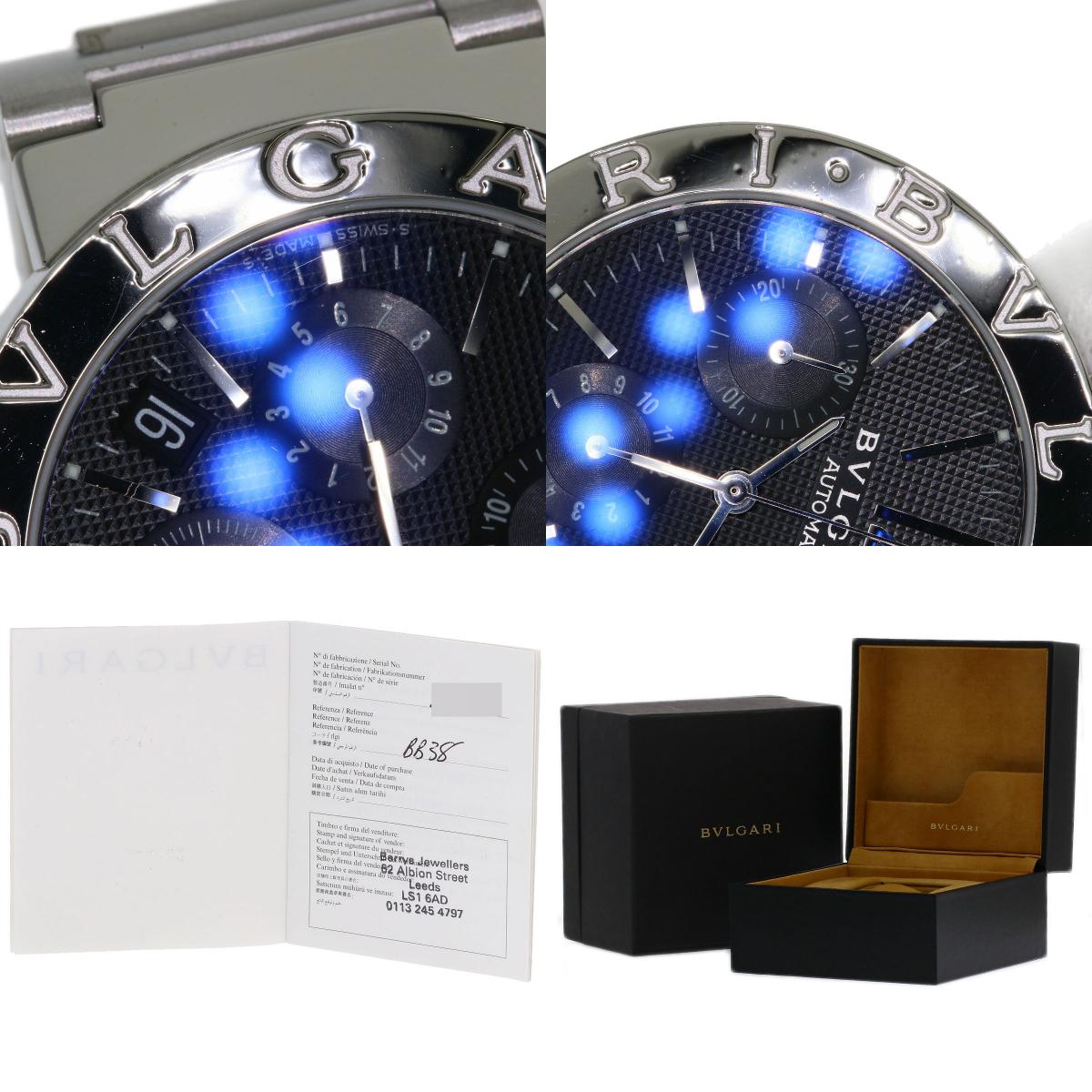 BVLGARI BVLGARI BVLGARI Watches BB38SSCH Stainless Steel/Stainless Steel mens