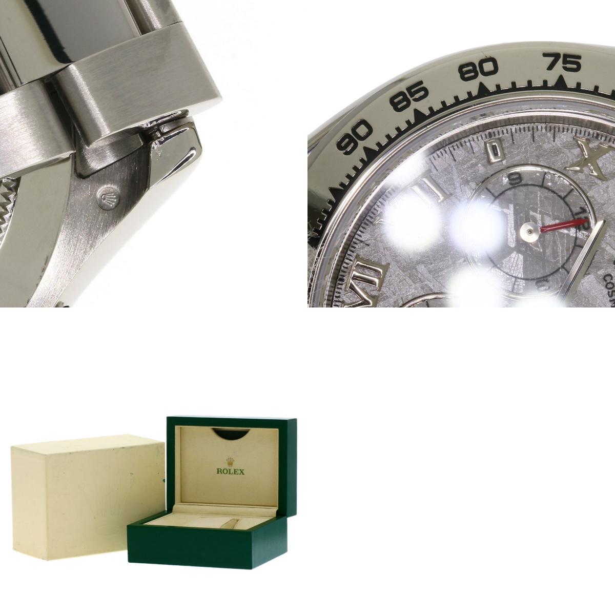 ROLEX Cosmograph Daytona Meteolite Watches 116509 K18 White Gold/K18 White Gold mens