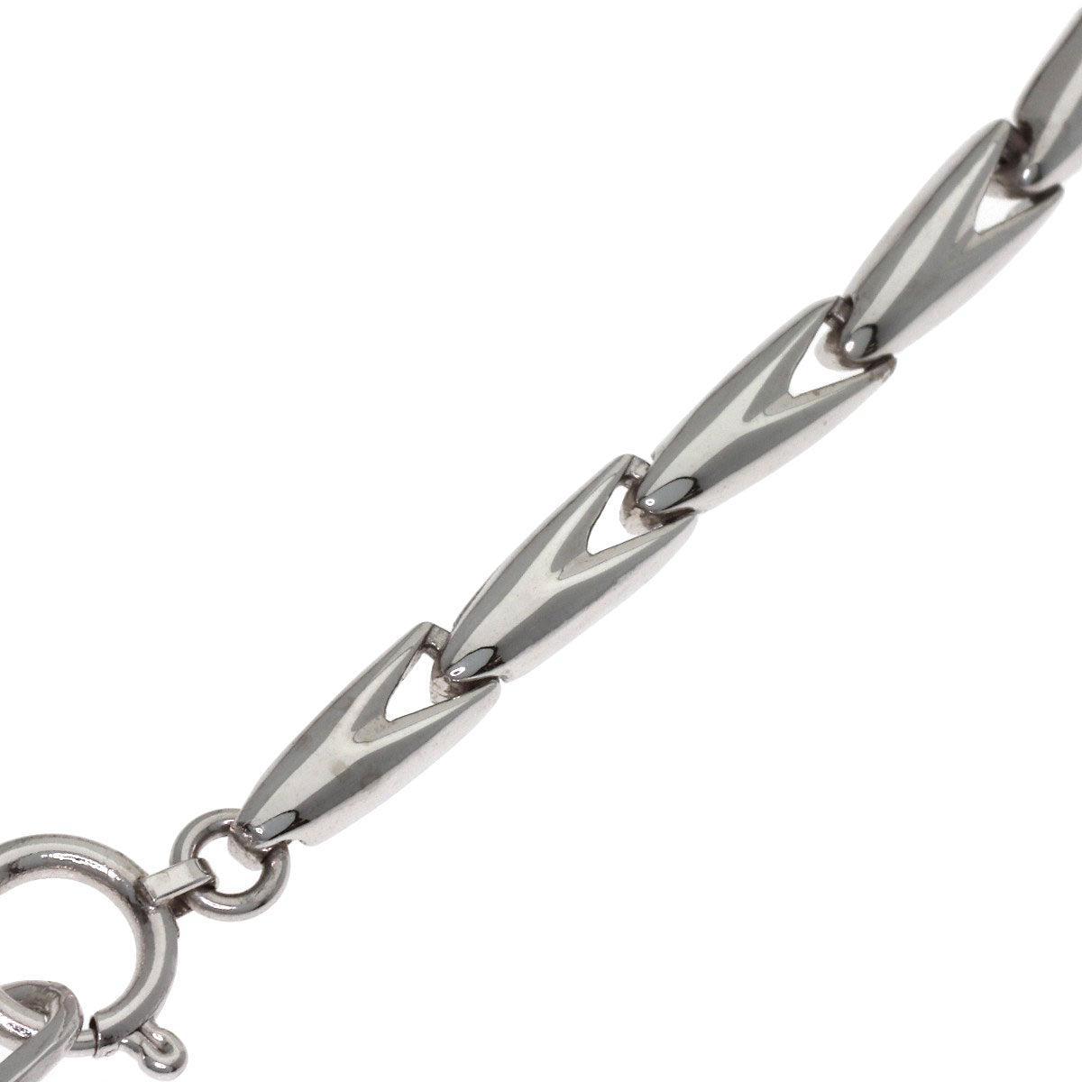 0.1ct Diamond Bracelet Platinum PT850 8.8g Ladies